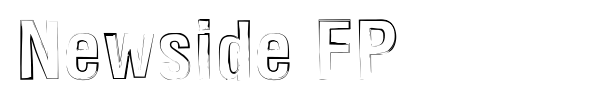 Newside FP font preview
